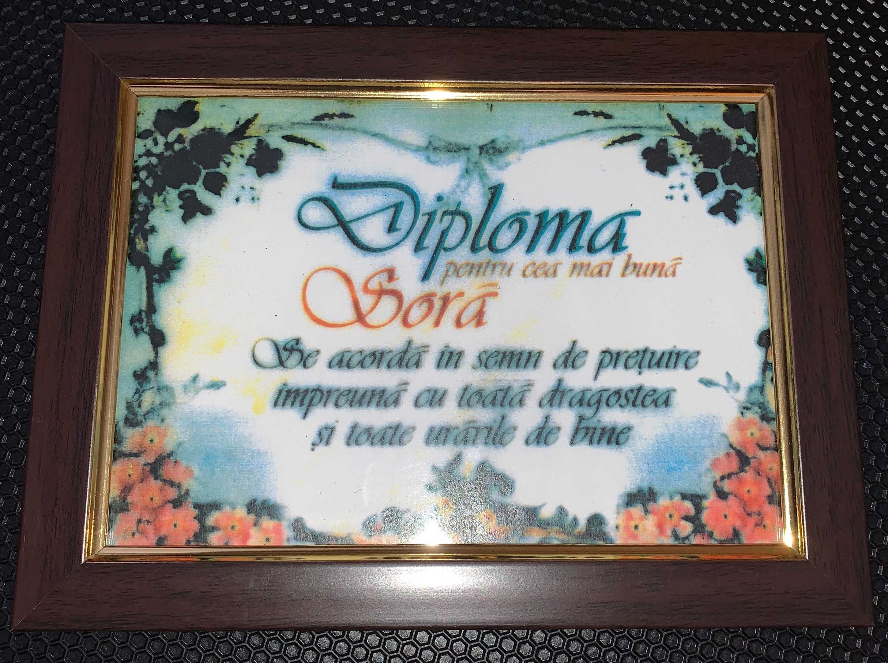 Diploma Inramata Cadou / Rama Foto