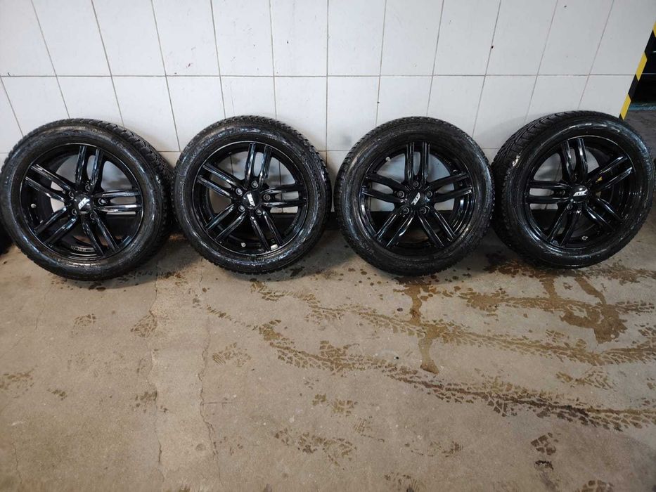 Set de roți (jante de 16 inch+anvelope de iarnă)