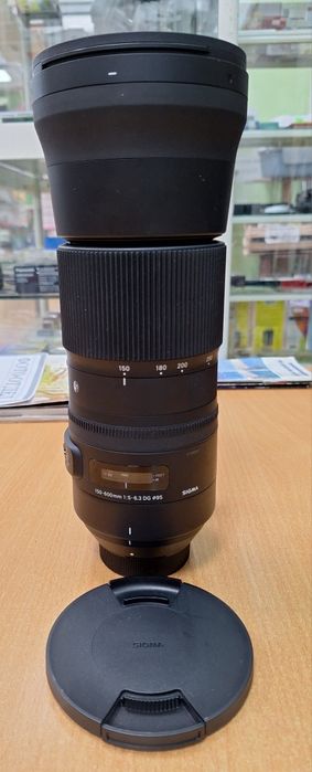 Sigma 150-600mm (гиперзум,Япония,как новый,for Nikon)цена на выходные