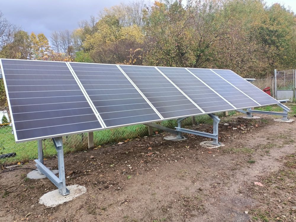 Sistem complet montare  pentru 20 panouri solare fotovoltaice