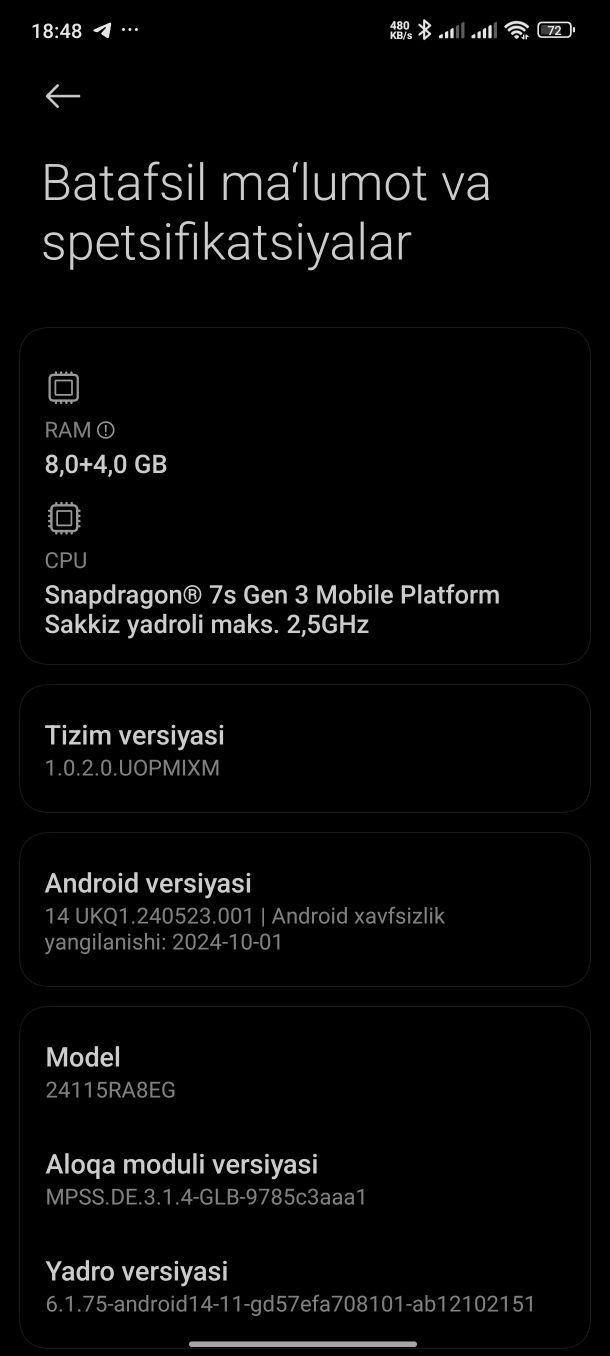 Redmi note 14 pro plus 5g