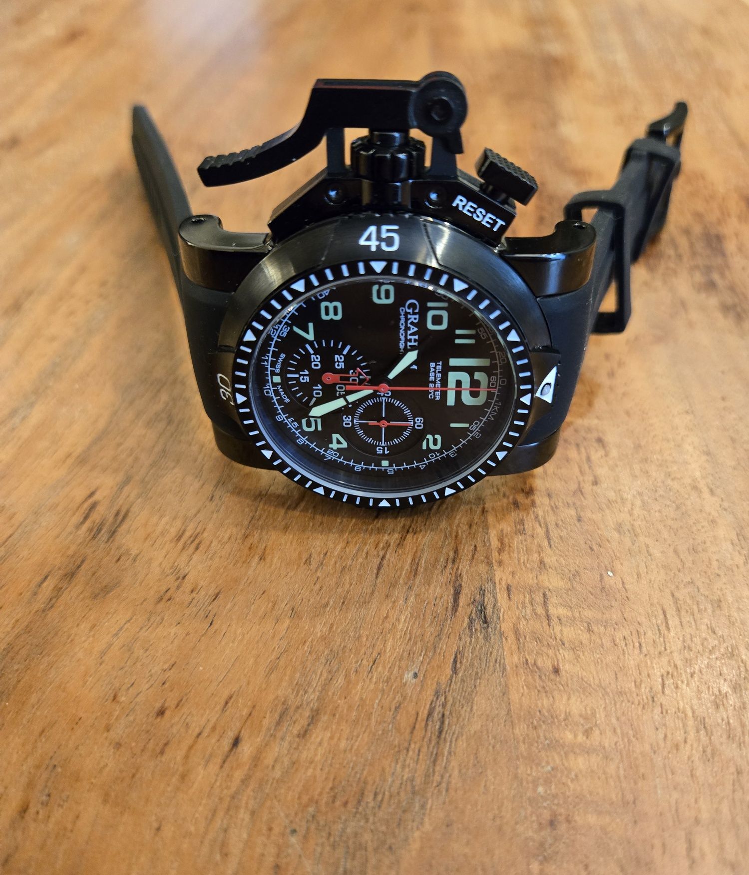 Graham black chrono