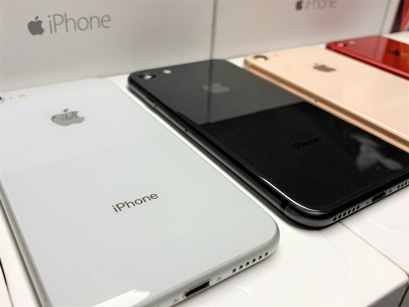 iPhone 8 256GB- 12 месеца гаранция / ОПЦИЯ ЛИЗИНГ + ПОДАРЪЦИ