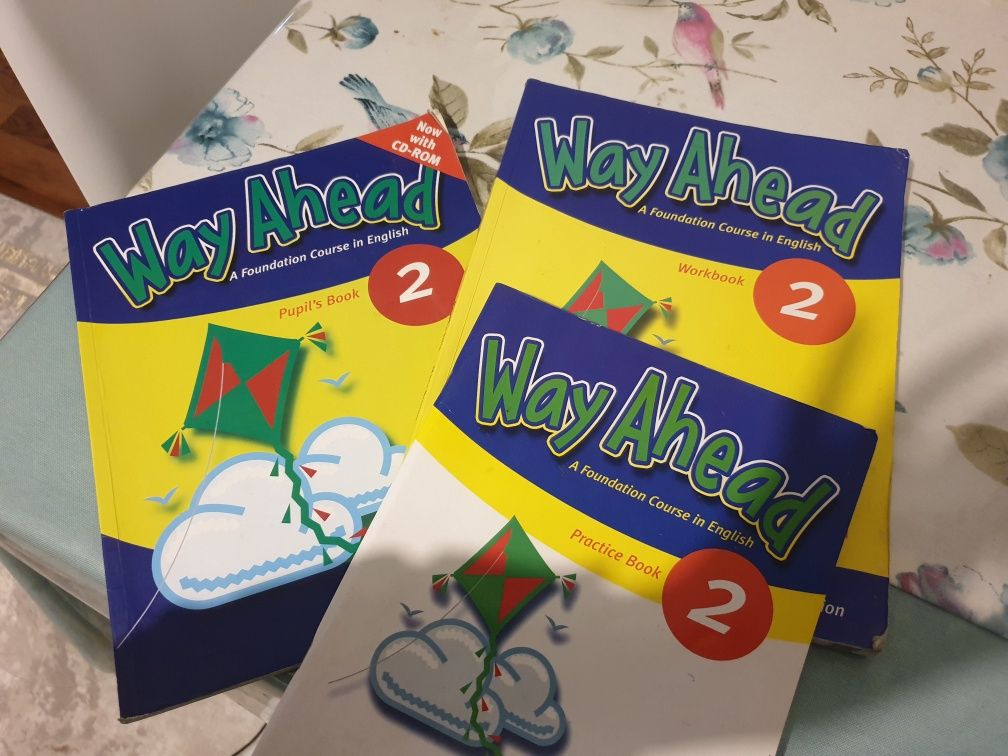 Учебник Way Ahead 2 (Pupil's Book, Workbook, Practice Book).1500за все