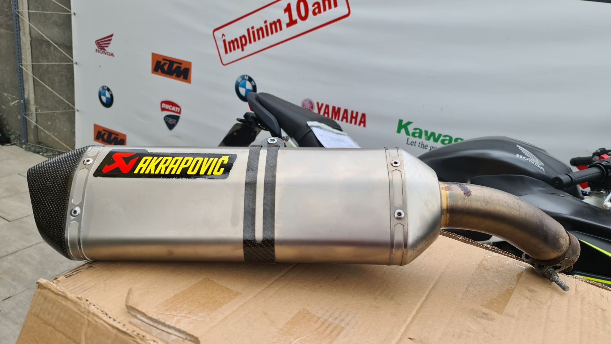 Toba evacuare Akrapovic Suzuki GSR 750 GSR750 sport