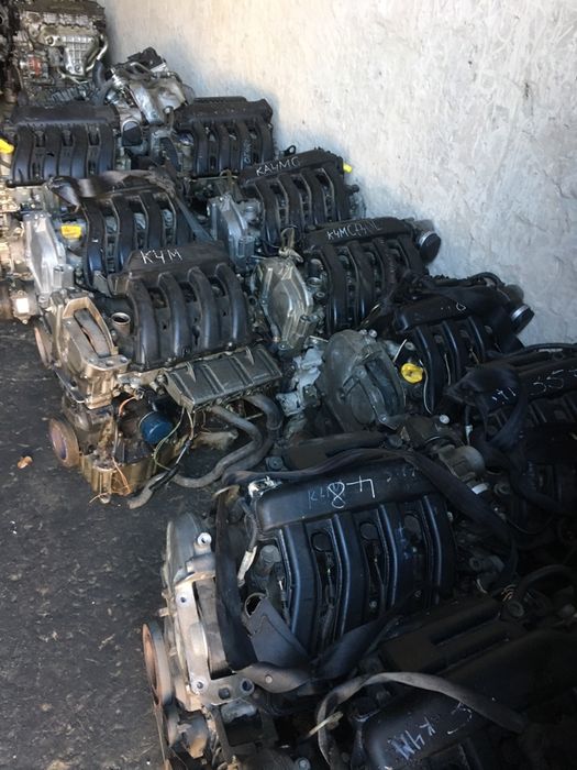Двигатели (моторы) контрактные,привозные - К4М на Рено, Ларгус
