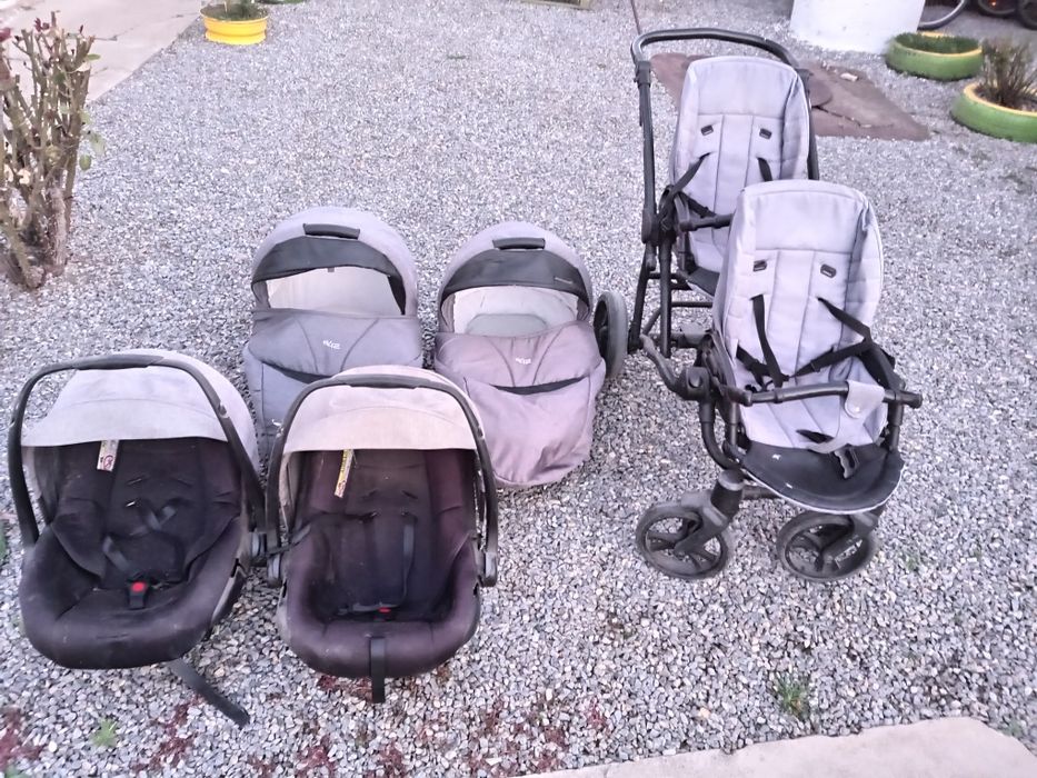 Vând căruț gemeni 3x1