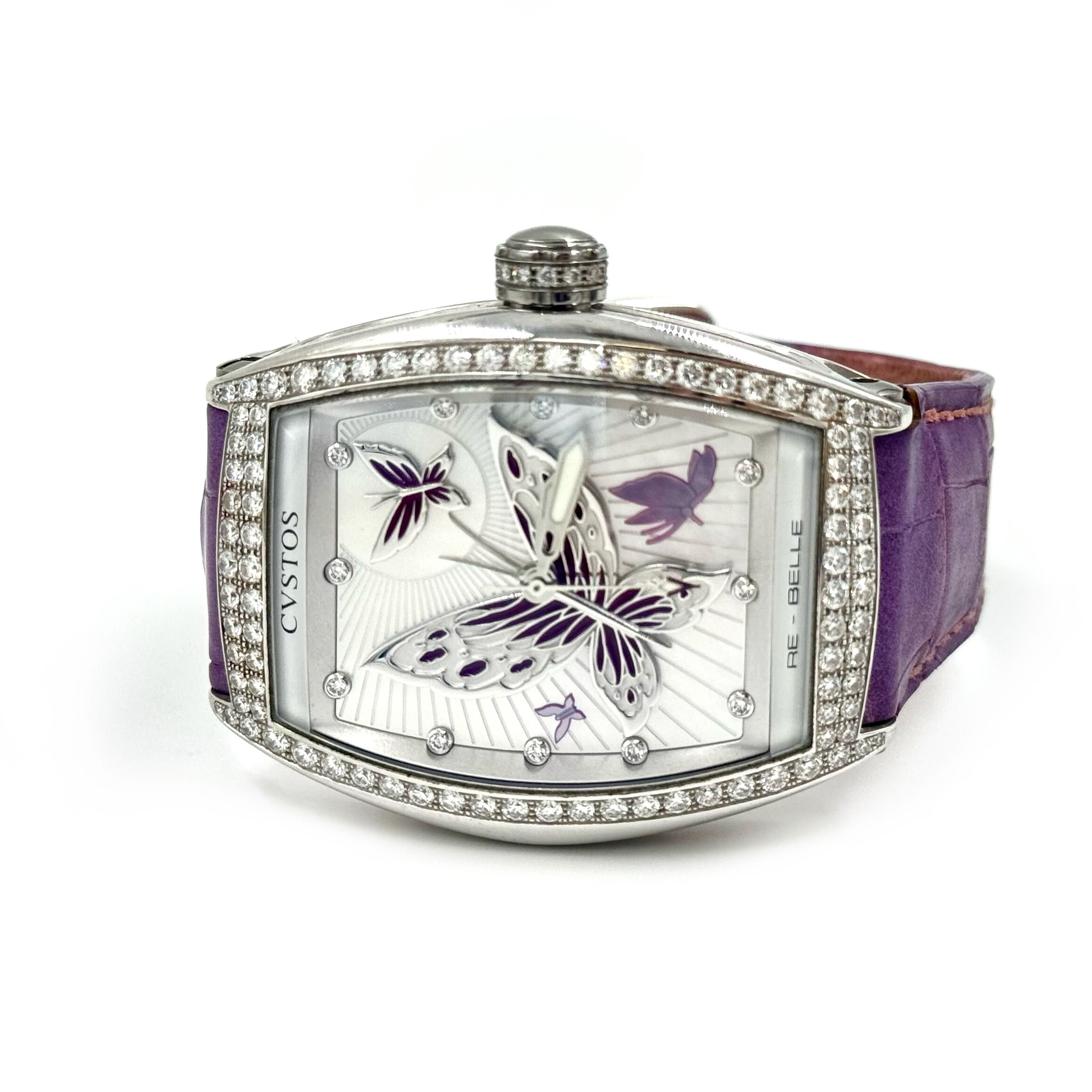 Cvstos Re- Belle Papillon Steel/ Diamond