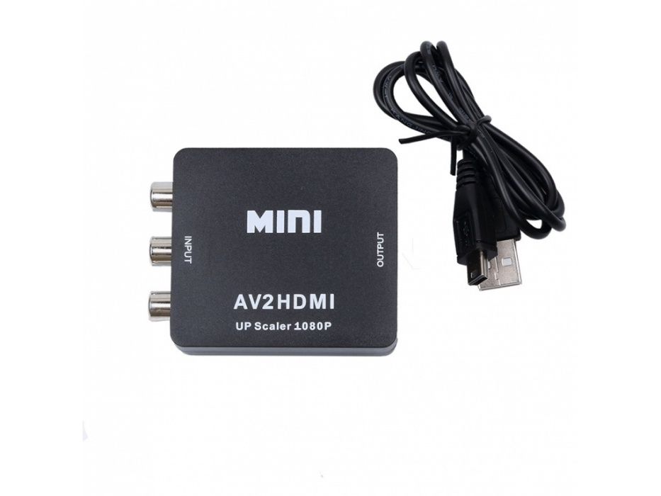 Конвертер AV (RCA) к HDMI / HDMI к AV (RCA). 1080P