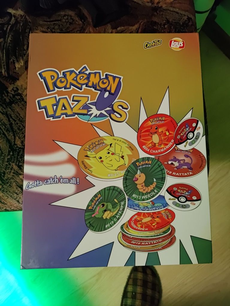 Pokemon Tazos Album