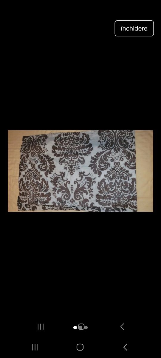 Lot huse de pat cu elastic 180÷200, 3 fete de perna  50×70