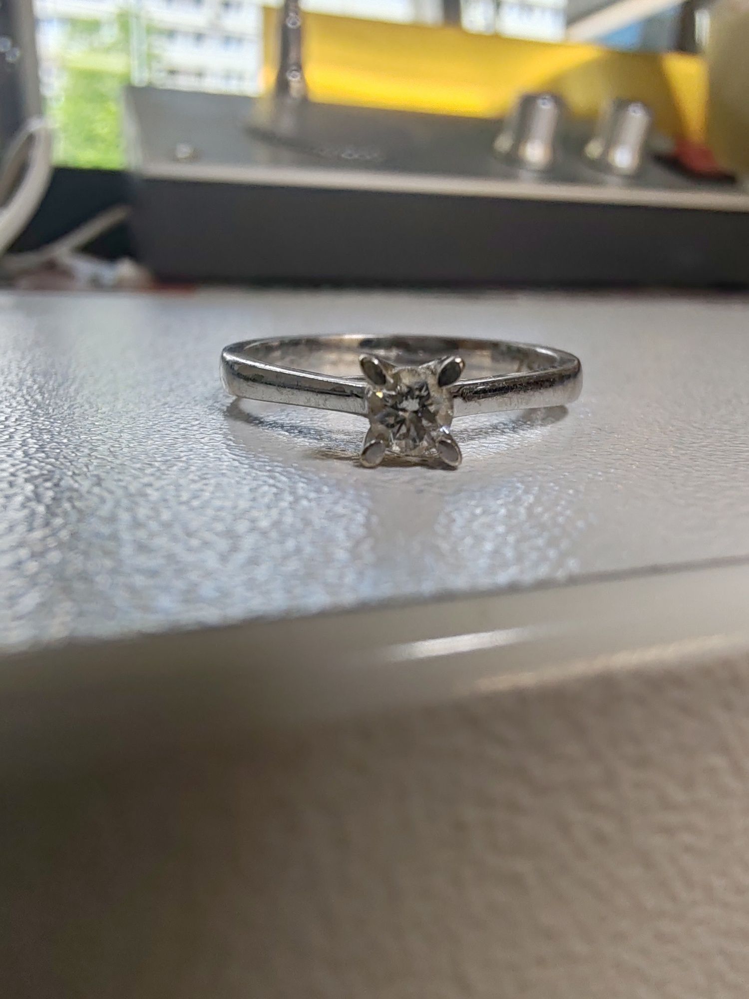 Inel Teilor de logodnă Aur 18k Gr 2,21 diamant CT 0,10 cod unic 430