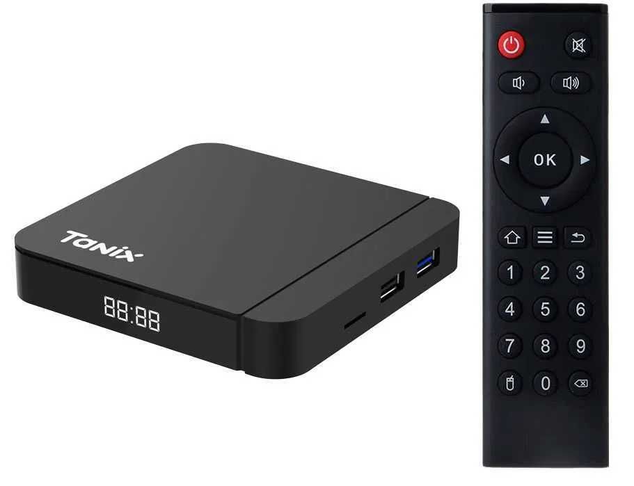 Промо! TV Box Tanix W2 Smart TV - Android 11,  4GB/32GB, Dual Wifi, 4K