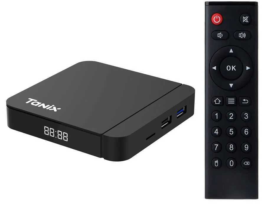 Android 11 - TV Box Tanix W2 - 2GB/16GB, Dual Wifi, 4K, Bluetooth, AV1