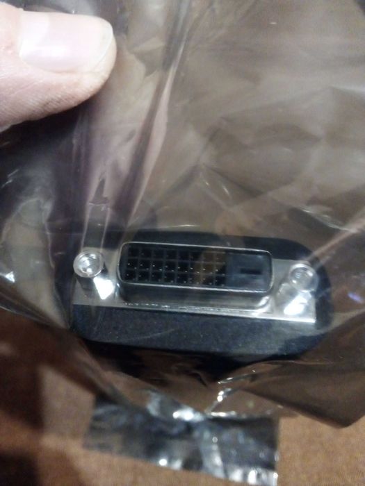 Преходник HP DisplayPort(м) към DVI(ж)