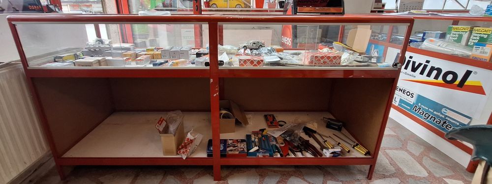 Стъклени алуминиеви щандове/витрини за магазин