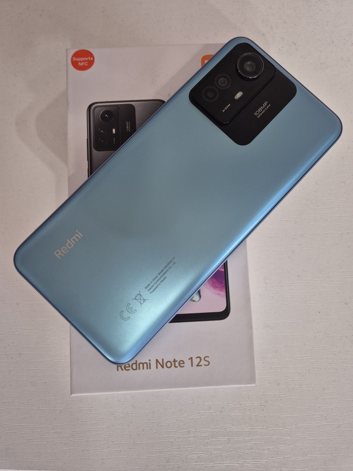 Redmi note 12 S RAM 8GB 250GB Rom.