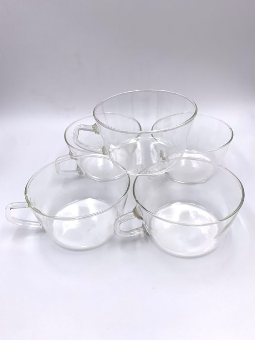 Оригинални чаши Jena glass 1970 -5бр