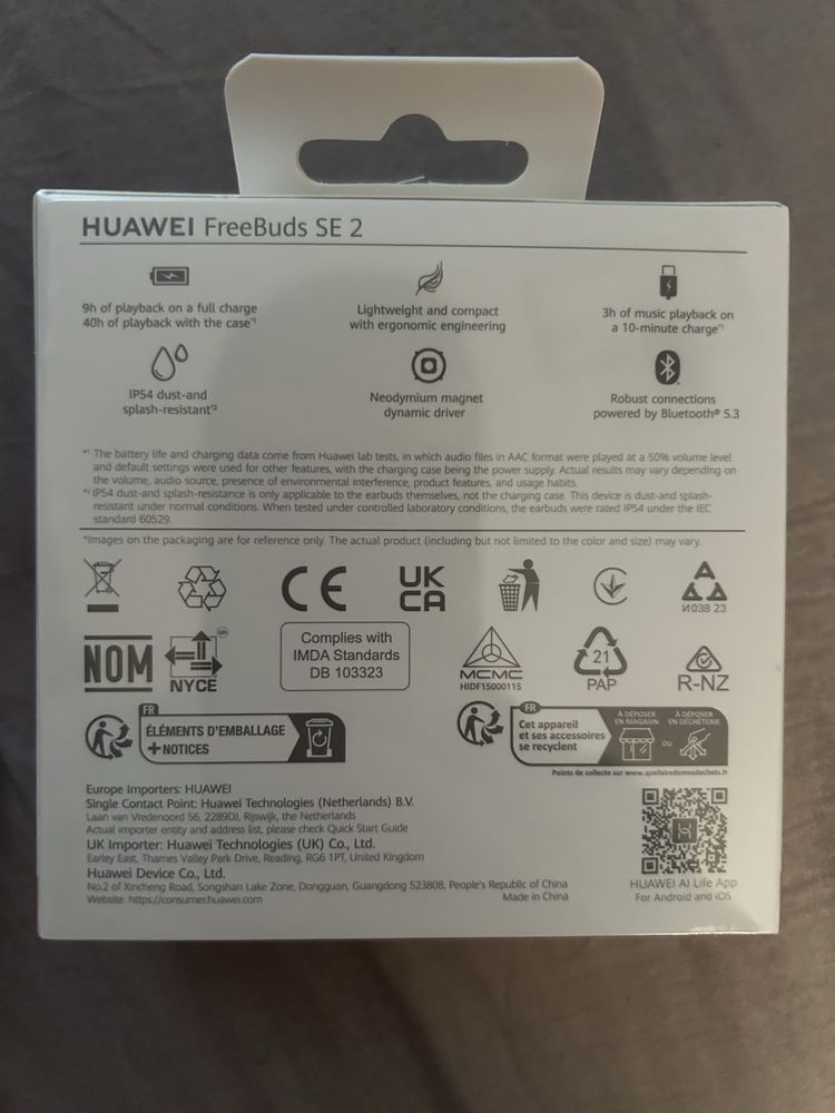 Casti huawei freebuds se2 noi sigilate in garantie