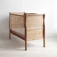 Patut din lemn pentru bebe, inaltime saltea reglabila, Noble Vintage