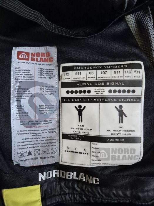 Geaca groasă schi NordBlanc, Copii sau Femei - 10 k - 34 (10-12 ani)