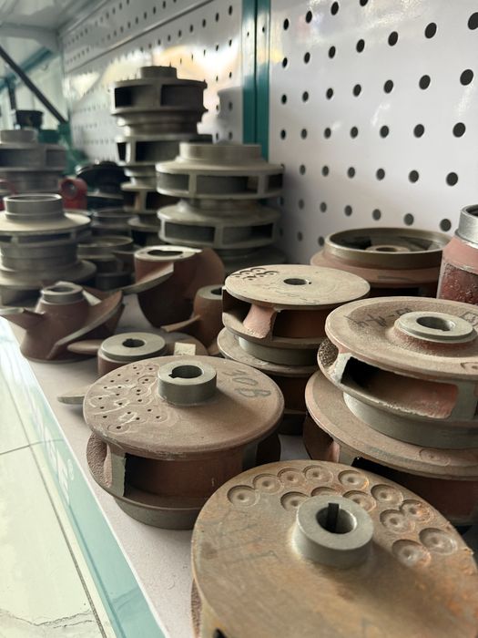 Shimge QY600-6,5-15 погружной насосга крилчатка крыльчатка корпус салн