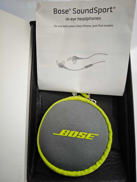 Bose SoundSport In-Ear Headphones 3.5mm Jack Wired Earphones