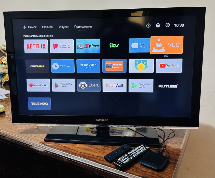 SAMSUNG TV 40* FullHD ва MI BOX android