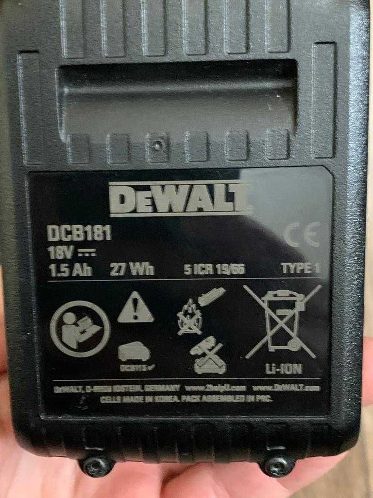 Dewalt DCF809 DCD794 зарядка сумка
