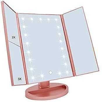 Oglinda Superstar cu LED, pentru machiaj