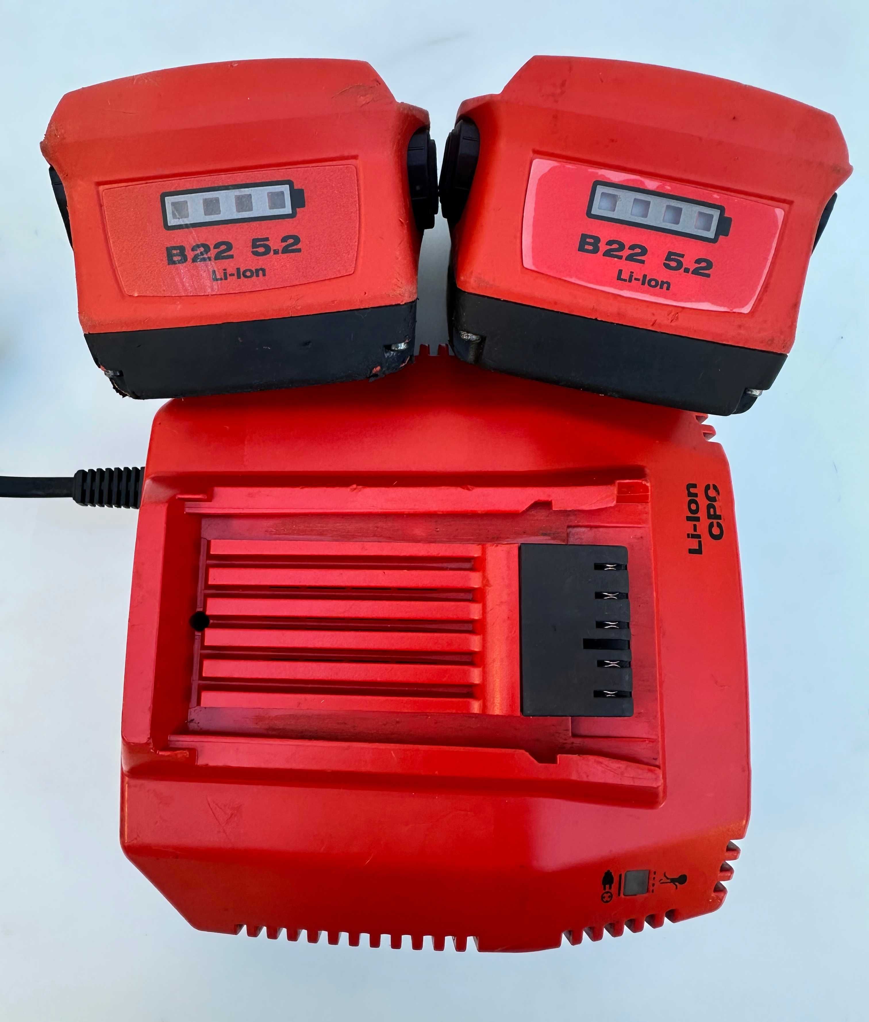 Hilti TE 6-A22 AVR - Акумулаторен безчетков перфоратор 2x22V 5.2Ah