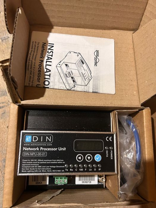 Vând unitate de procesare rețea Mode Lighting eDIN DIN-NPU-00-01