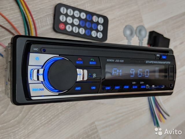 Pioneer магнитола  янги Блутус флешка радио аукс+ овози зўр стерио 4