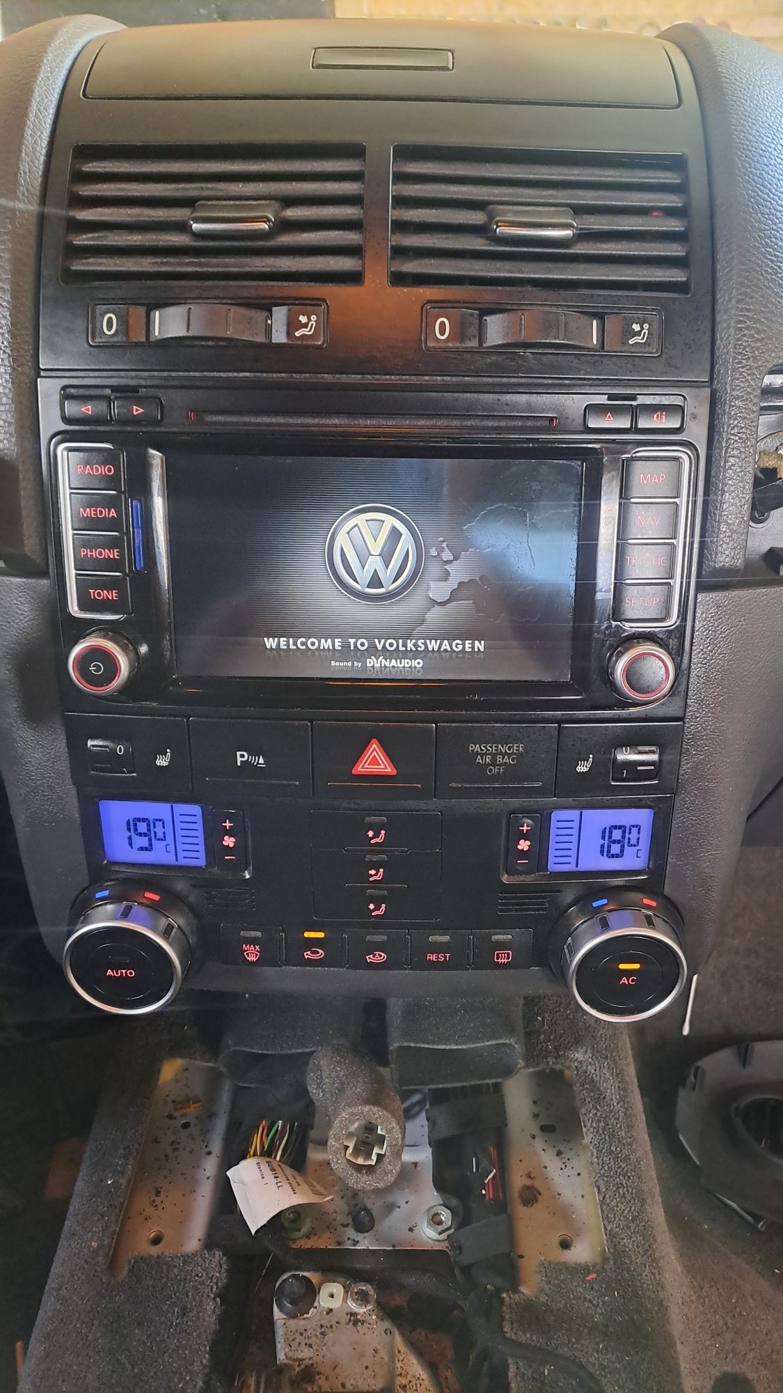 Vand navigatie RNS 510 originala pentru vw touareg 7L