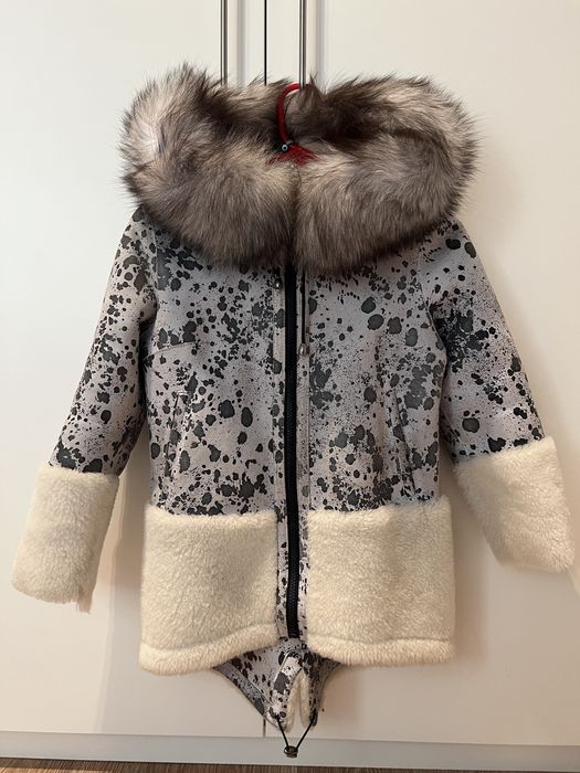 Дубленки детские б/у