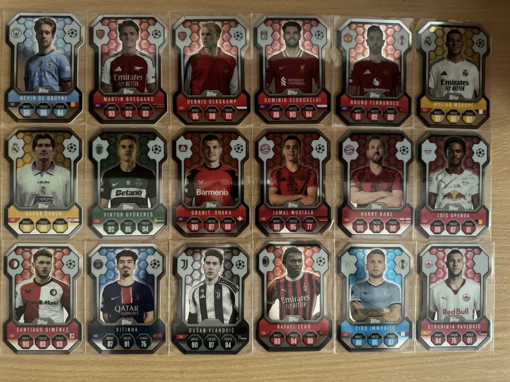 Карти Match Attax 24/25 и Turbo Attax 2024