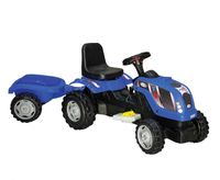 Tractor electric cu remorca Micromax MMX Blue