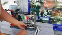 Masina Dezizolat Cabluri 1.5-40mm, 750W Motoreductor,Italy, Noua, TVA