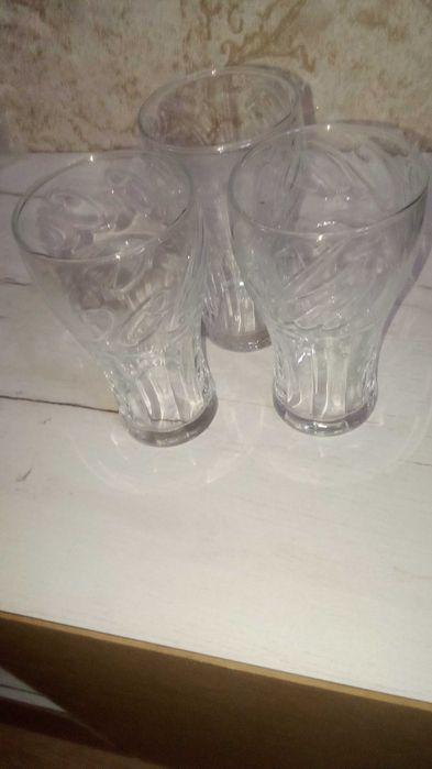 Стаканы новые с надписью Coca Cola 24 шт.