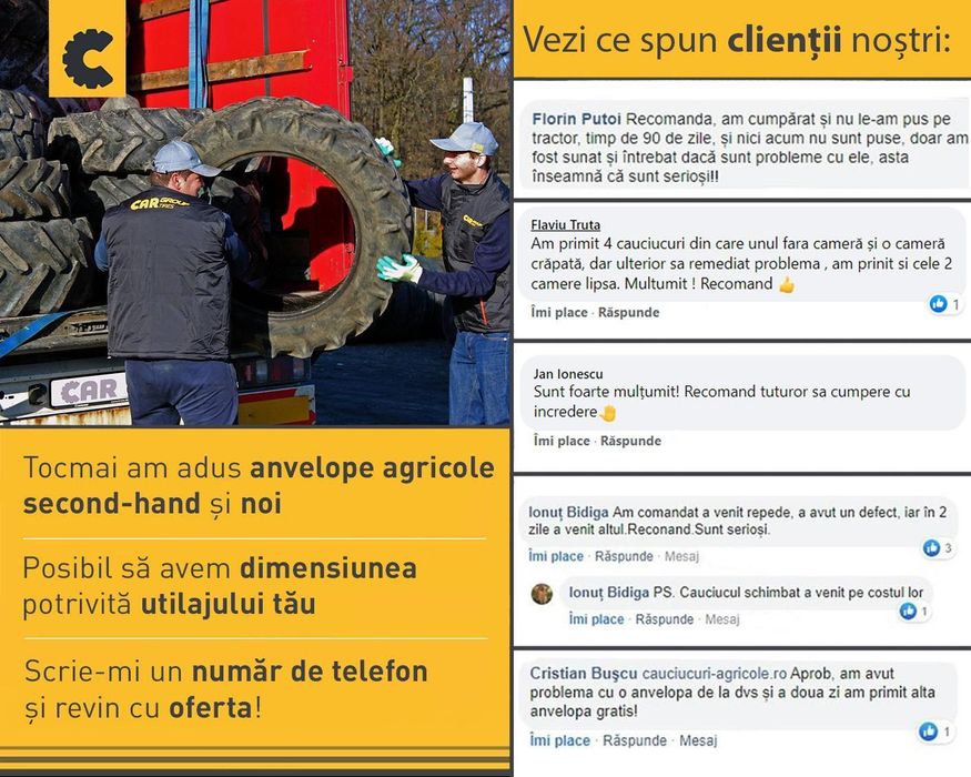 Cauciucuri 680/85R32 Continental anvelope combina GARANTIE livrare TVA