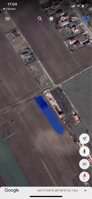 Vanzare teren frumusani 2700 mp langa dn4. zona in plina dezvoltare