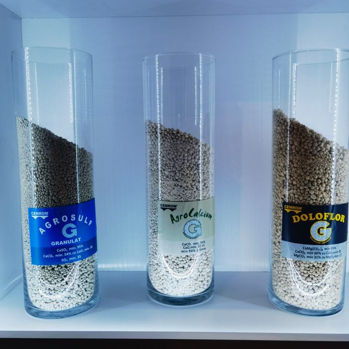 Dolomita,  Carbonat de Calciu,  SULFAT de Calciu , Granulat sau pulber