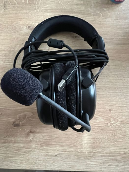 Геймърски слушалки HyperX Cloud II Red, Микрофон, Черно/Червено