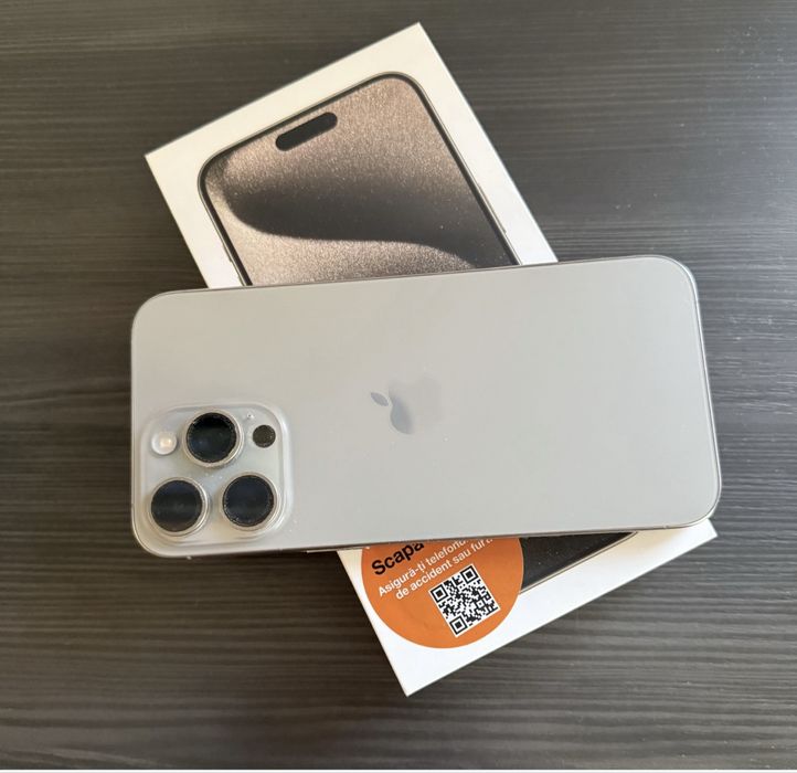 Iphone 15 pro max 256gb Natural Titanium