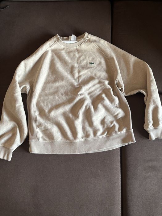 Hanorac Lacoste Crem Bumbac