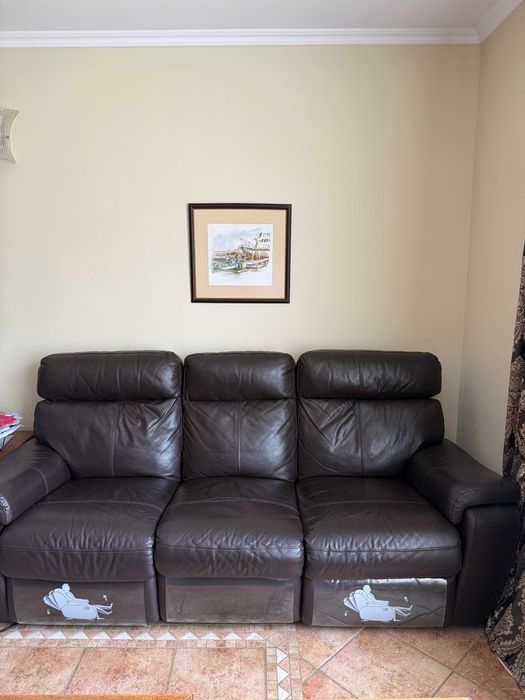 Холова гарнитура естествена кожа