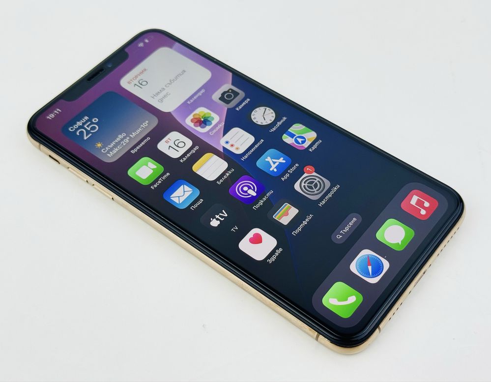 Apple iPhone XS Max 64GB Gold 100% Батерия! Гаранция!