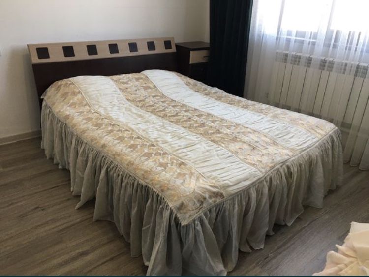 Нежное двухспальное покрывало