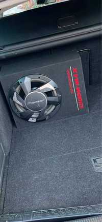 Subwoofer auto activ PIONEER TS-WX300A, 350W RMS