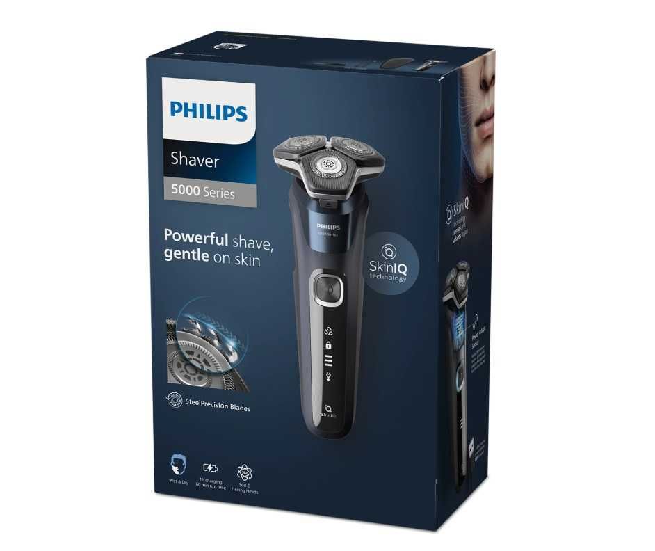 Самобръсначка Philips Shaver Seria 5000 S5885, Мокро и сухо бръснене
